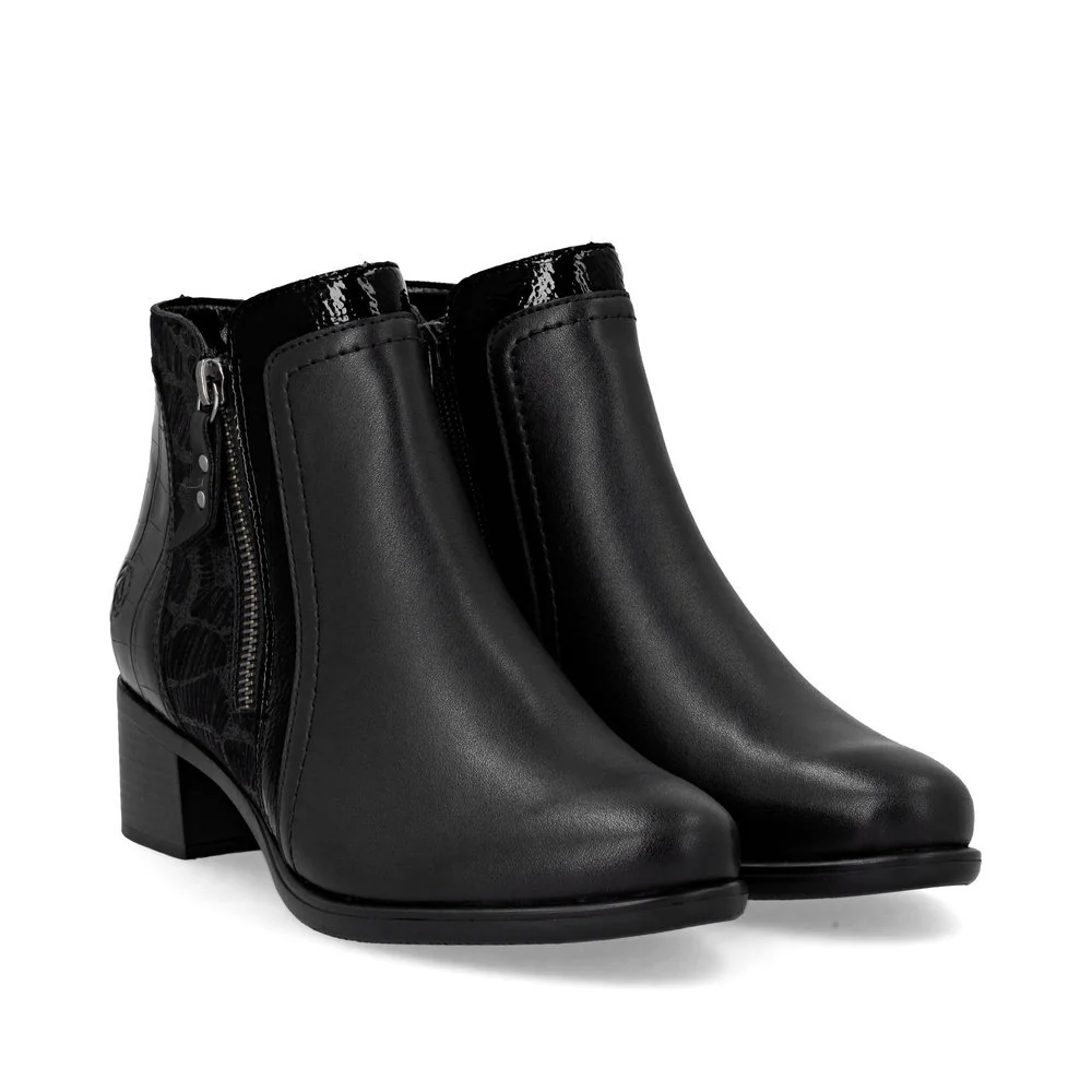 Remonte R5172 Women's Dress Boot in Black - Image 5