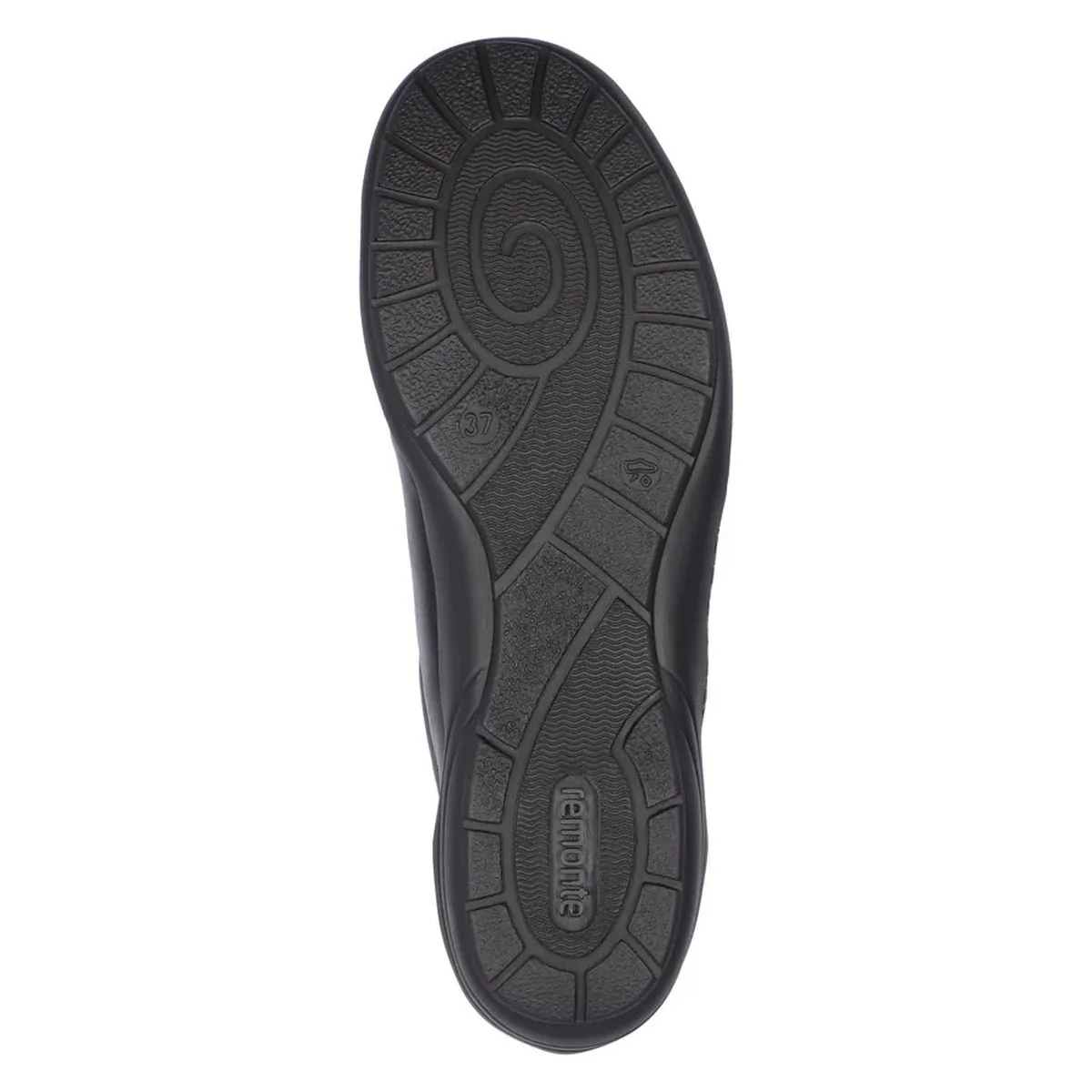 Remonte R7600 Women's Slip On Shoe in Black Patent - Image 7