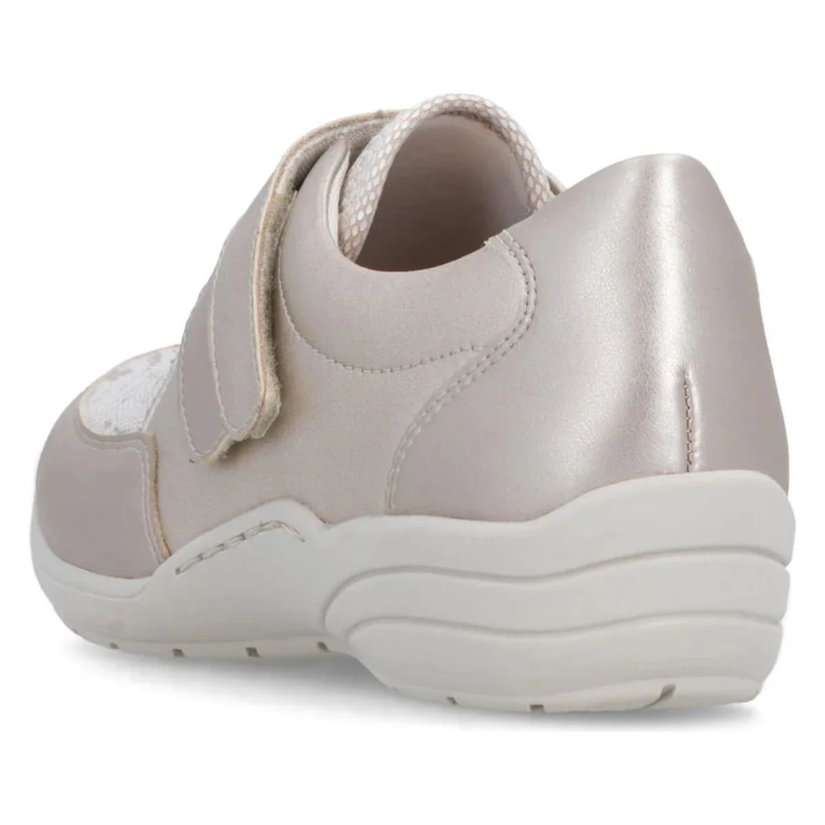 Remonte R7600 Women's Slip On Shoe in Metallic - Image 3