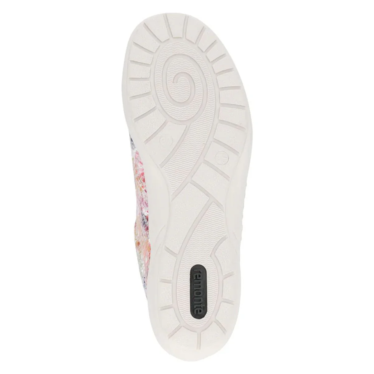 Remonte R7637 Women's Wide Shoes in Silver - Image 7