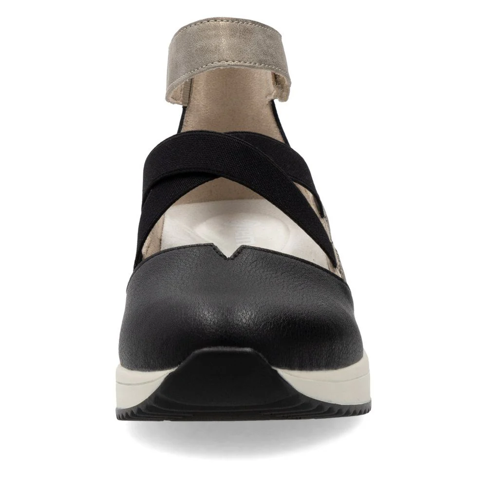 Remonte Women's Wedge D2411 Adjustable Strap in Black - Image 6