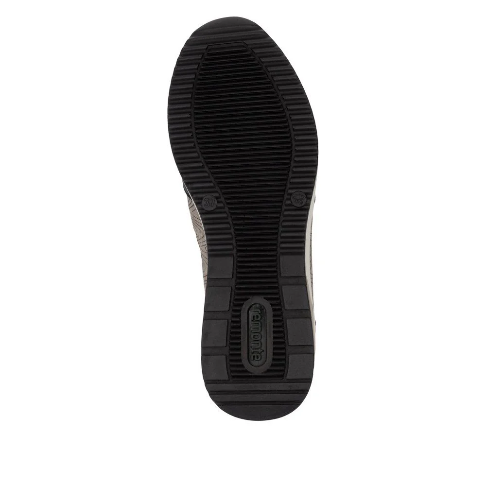 Remonte Women's Wedge D2411 Adjustable Strap in Black - Image 7