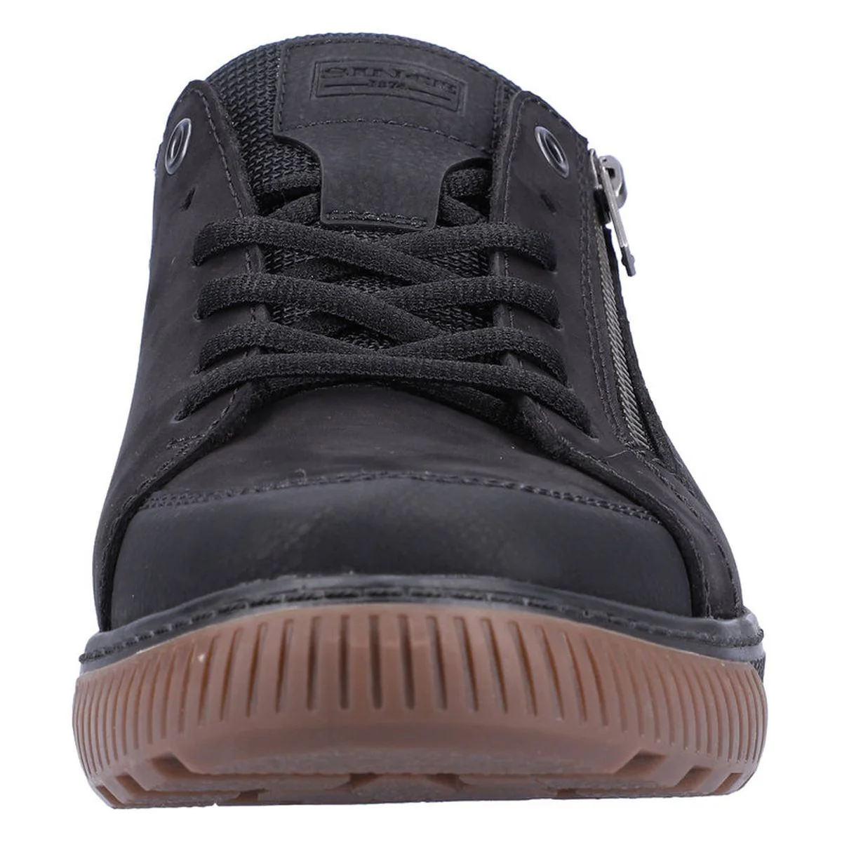 Rieker 18910 Men's Zip Shoe in Black - Image 6