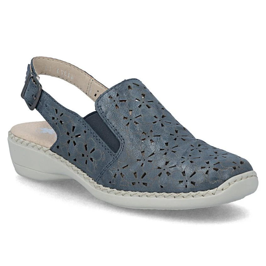 Rieker 41371 Women's Sandal in Whitelake