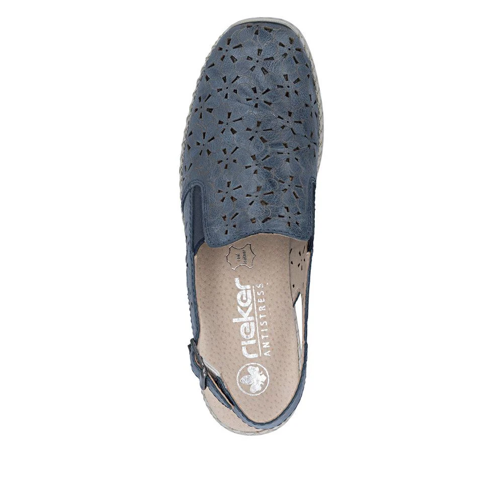 Rieker 41371 Women's Sandal in Whitelake - Image 4