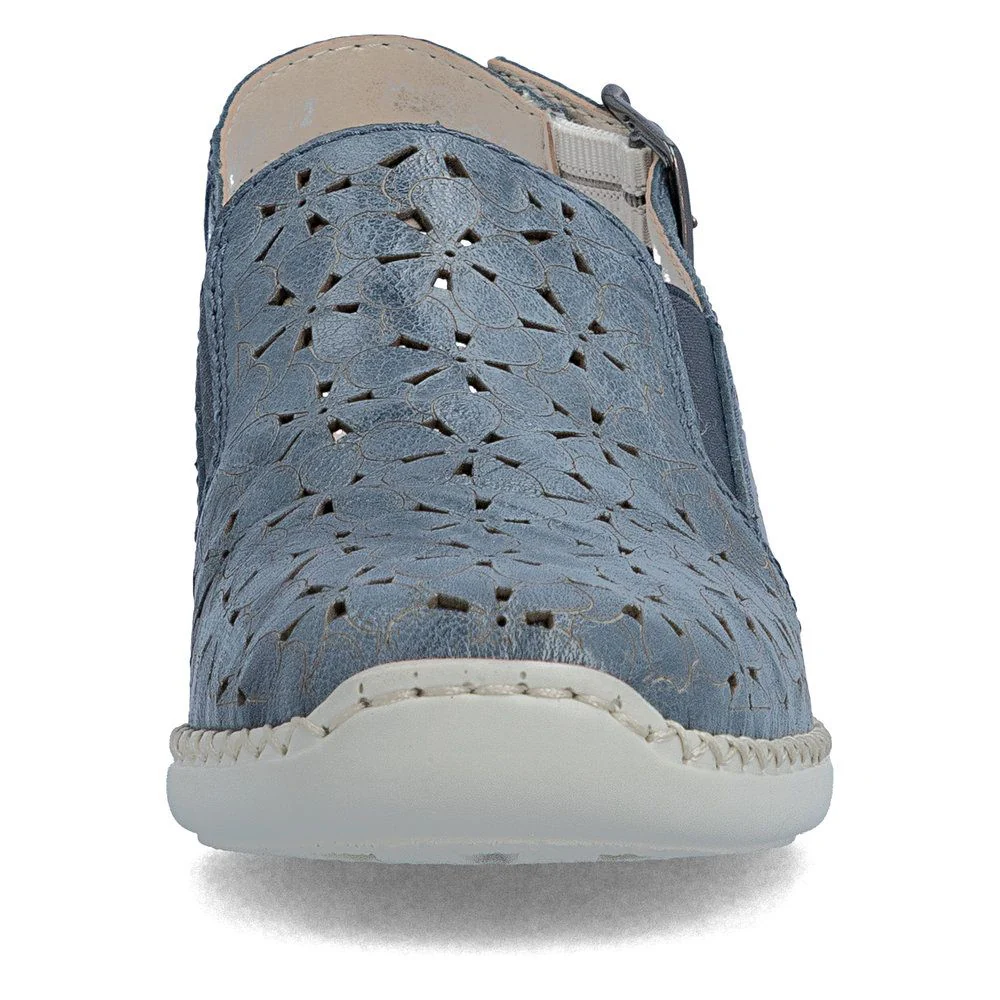 Rieker 41371 Women's Sandal in Whitelake - Image 6