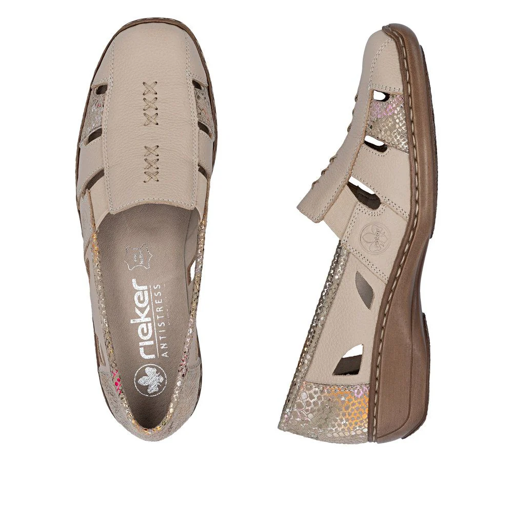 Rieker 41385 Women's Casual Slip On in Multi - Image 9