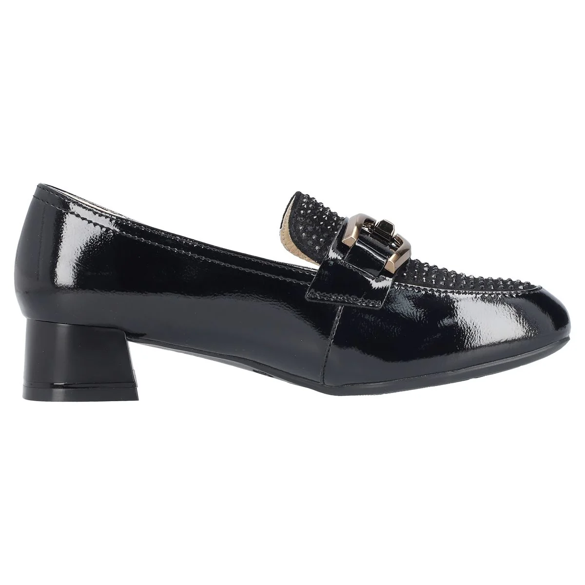 Rieker 45055 Women's Minesota Loafer in Black - Image 2