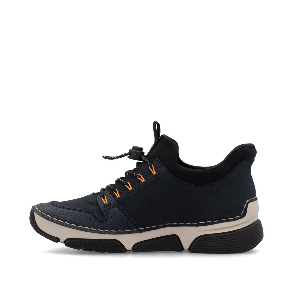 Rieker 45963 Women's Slip On Shoes in Blue - Image 2