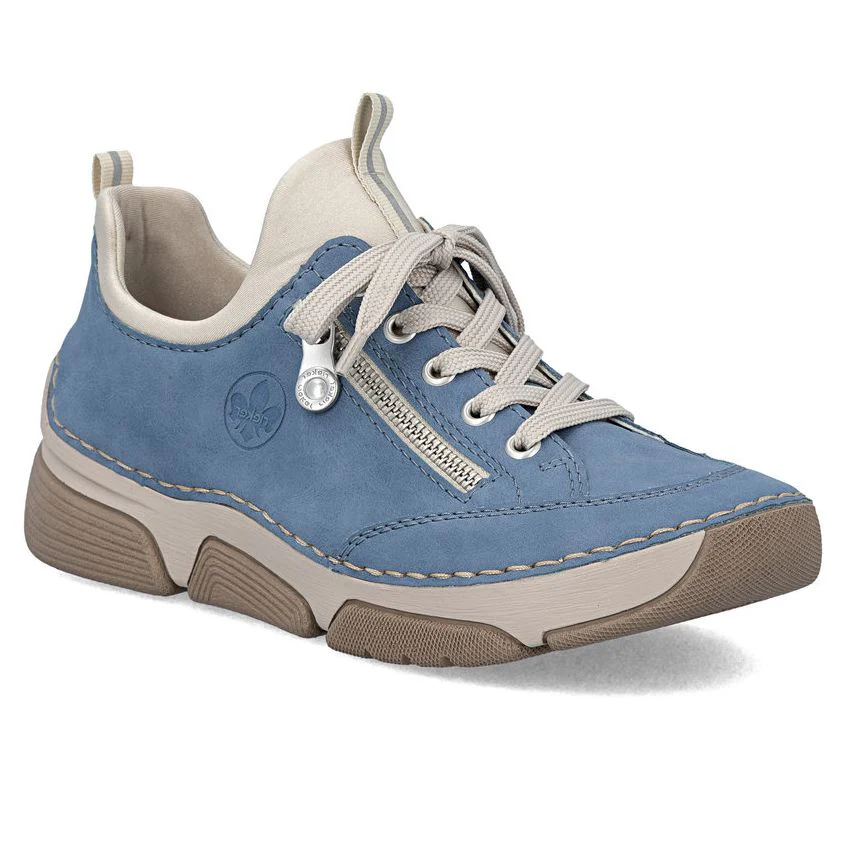 Rieker 45973 Women's Slip On Shoes in Indigo
