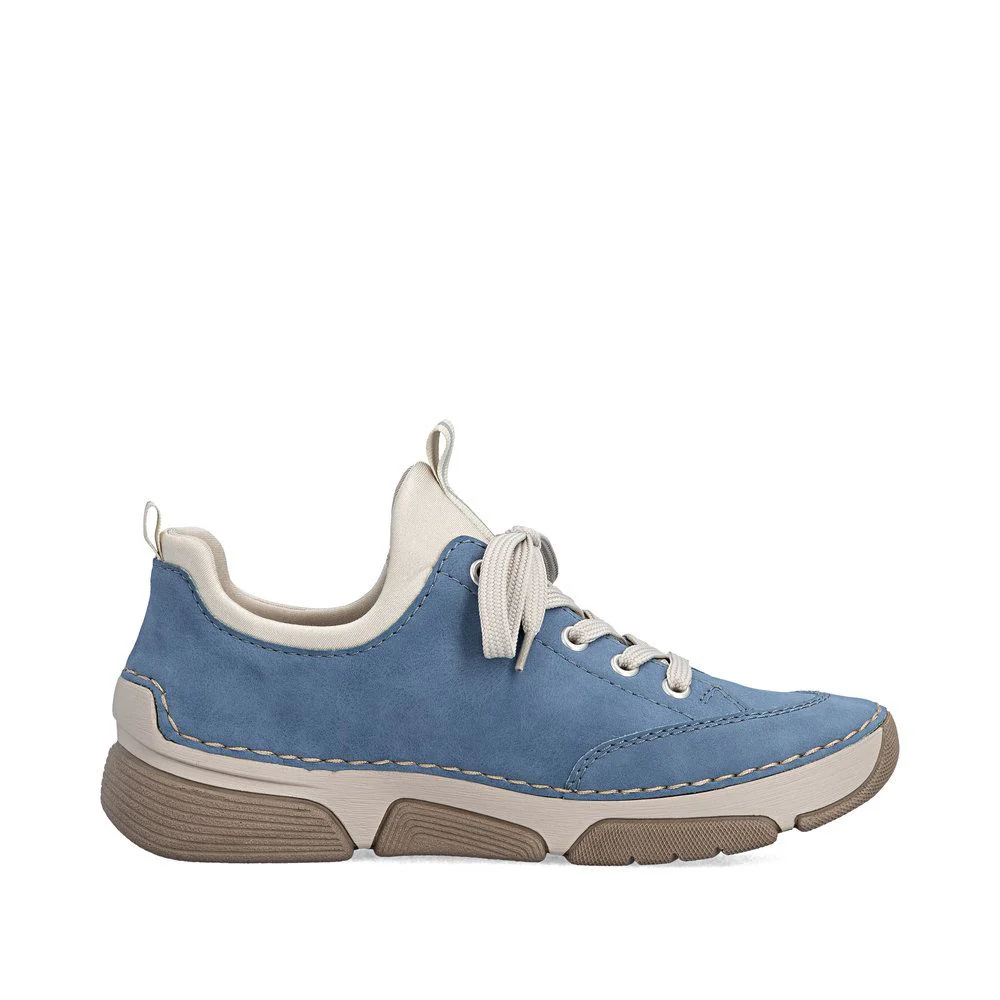 Rieker 45973 Women's Slip On Shoes in Indigo - Image 2
