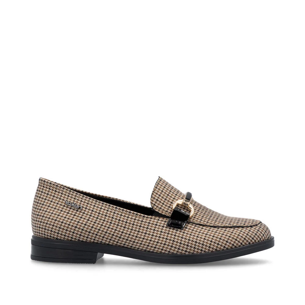 Rieker 46264 Women's Caroni Loafer in Beige - Image 5