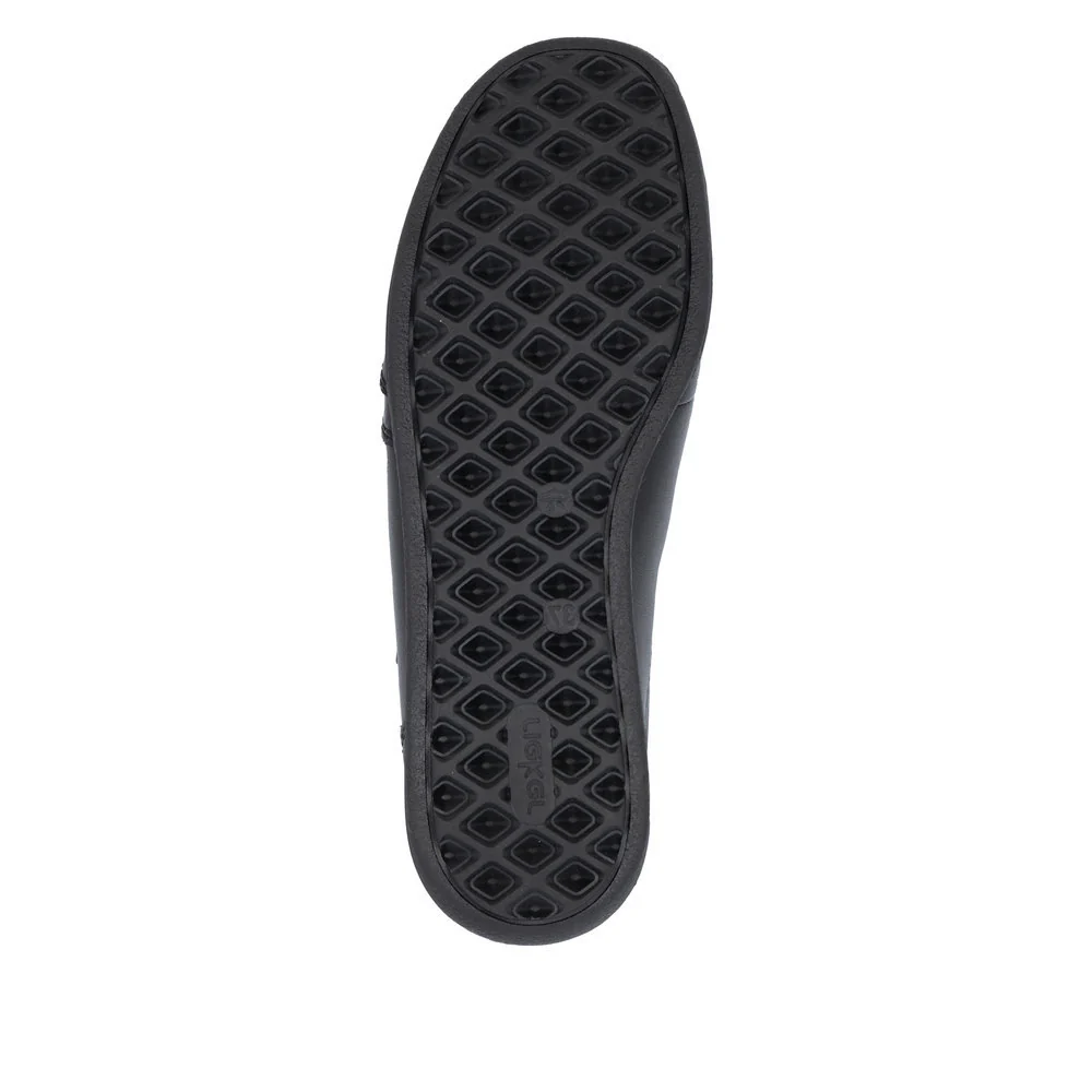 Rieker 47264 Women's Ready to Go Shoes in Black - Image 7