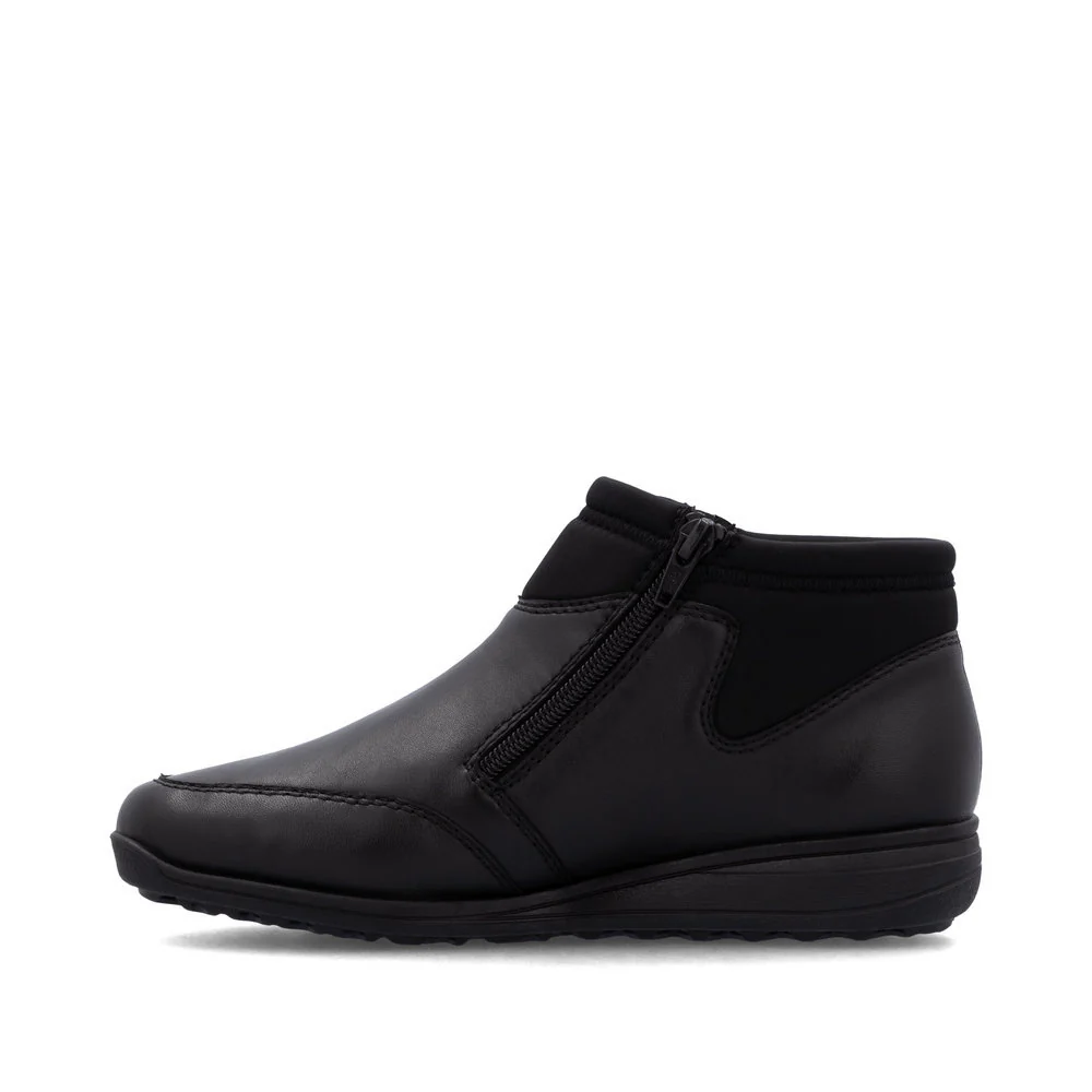Rieker 47270 Women's Ankle Boots in Black - Image 2