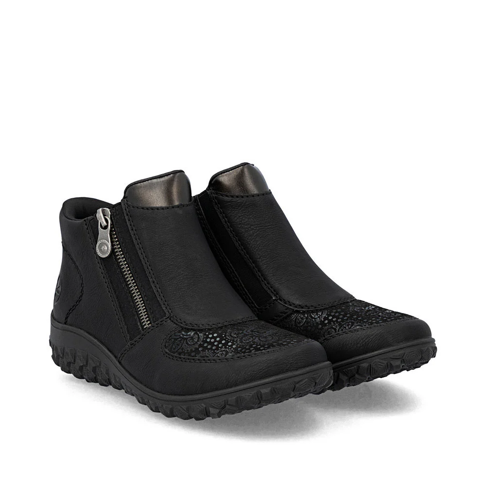 Rieker 59558 Ready to Go Ankle Boots in Black - Image 5