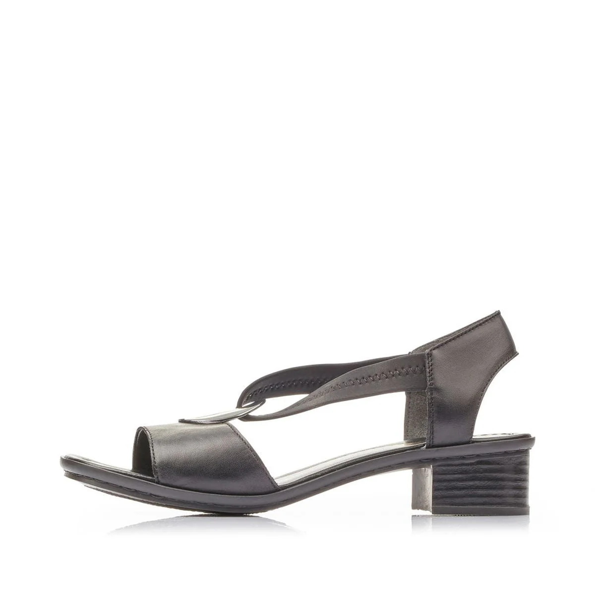 Rieker 62662 Women's Sandals in Black - Image 4
