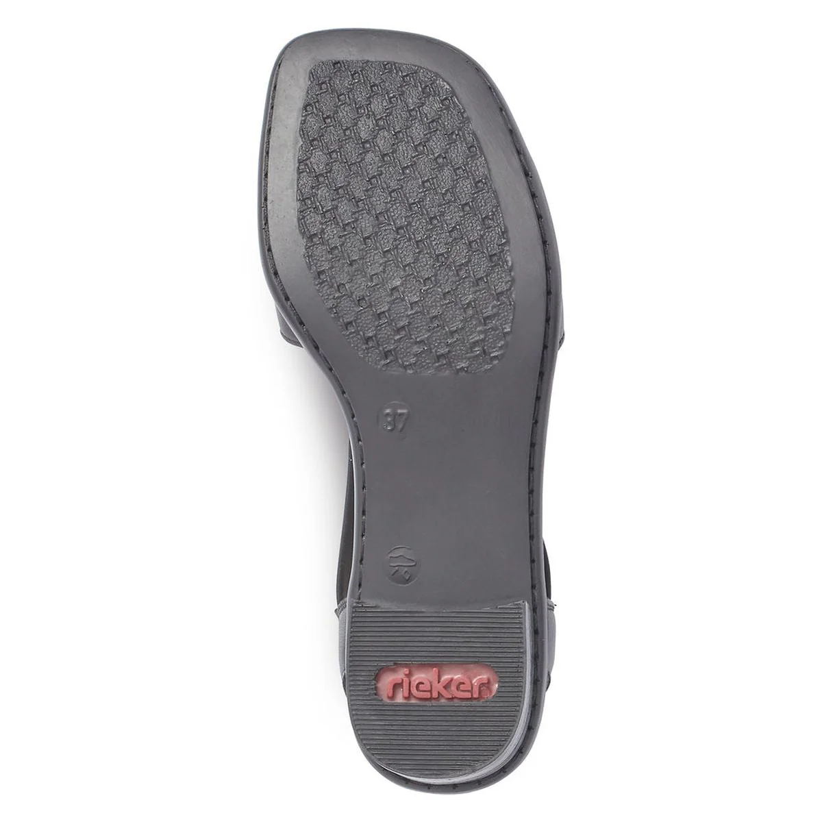 Rieker 62662 Women's Sandals in Black - Image 5
