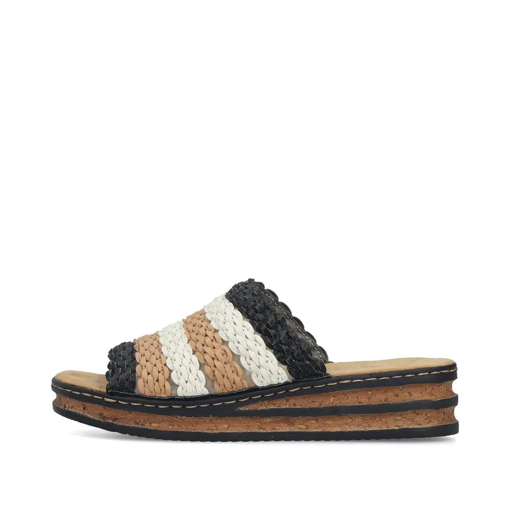Rieker 629P8 Women's Sandals in Multi - Image 5