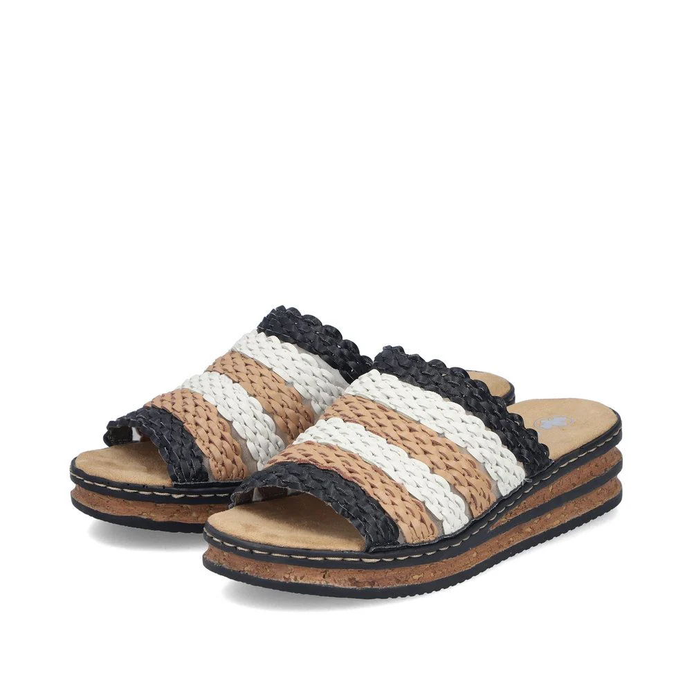 Rieker 629P8 Women's Sandals in Multi - Image 8