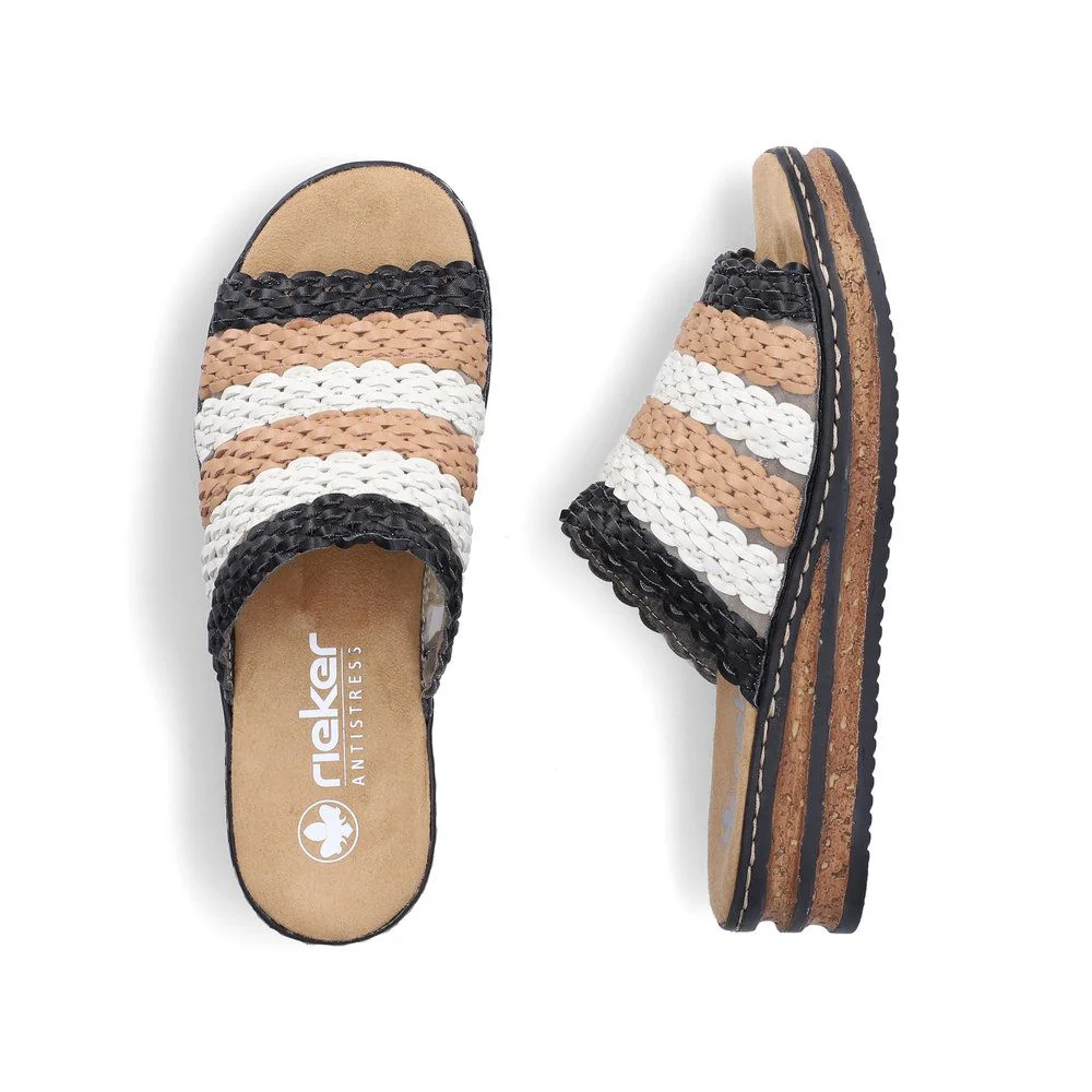 Rieker 629P8 Women's Sandals in Multi - Image 9