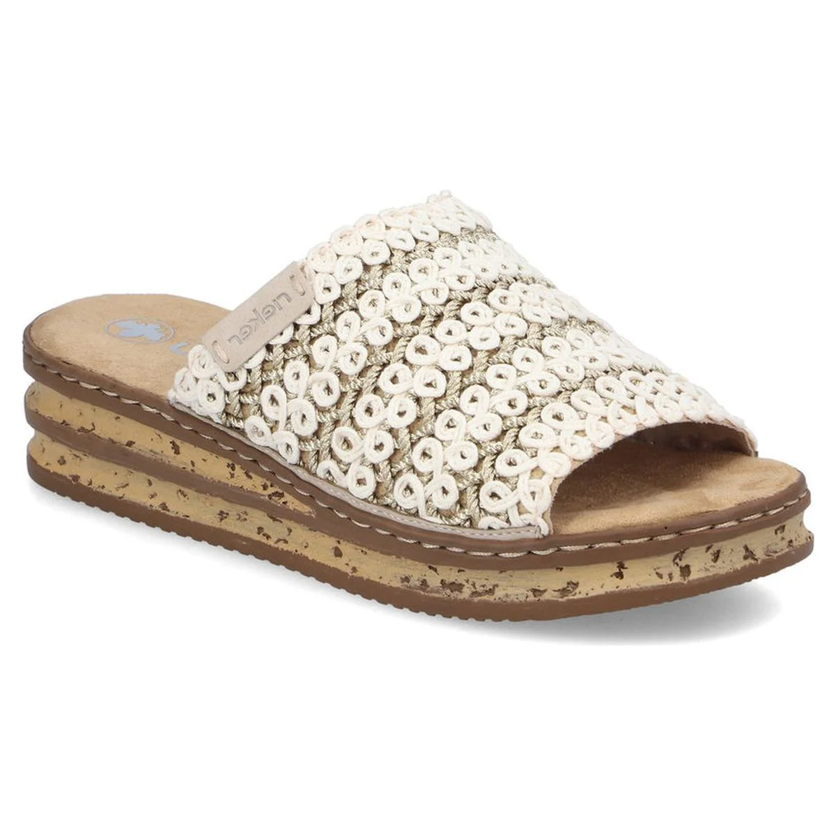 Rieker 629X8 Women's Sandals in Beige