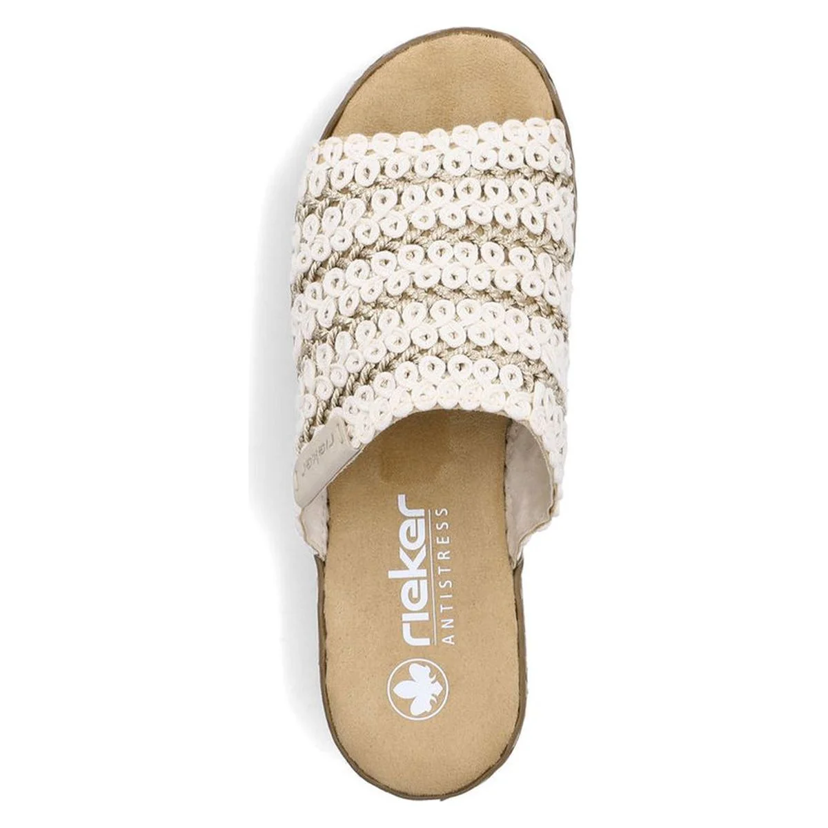 Rieker 629X8 Women's Sandals in Beige - Image 4