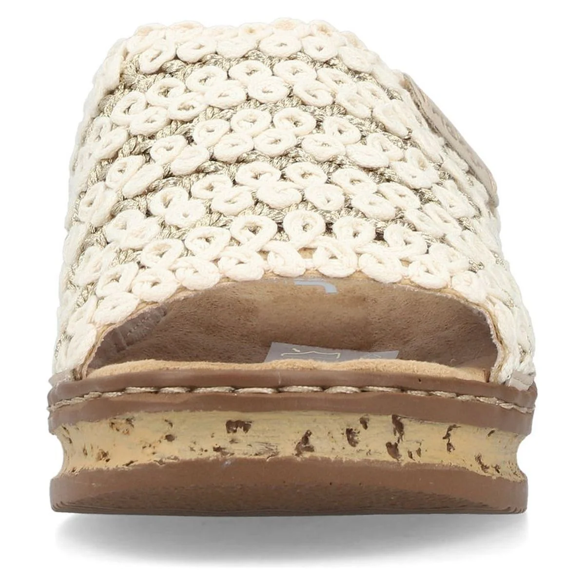 Rieker 629X8 Women's Sandals in Beige - Image 6
