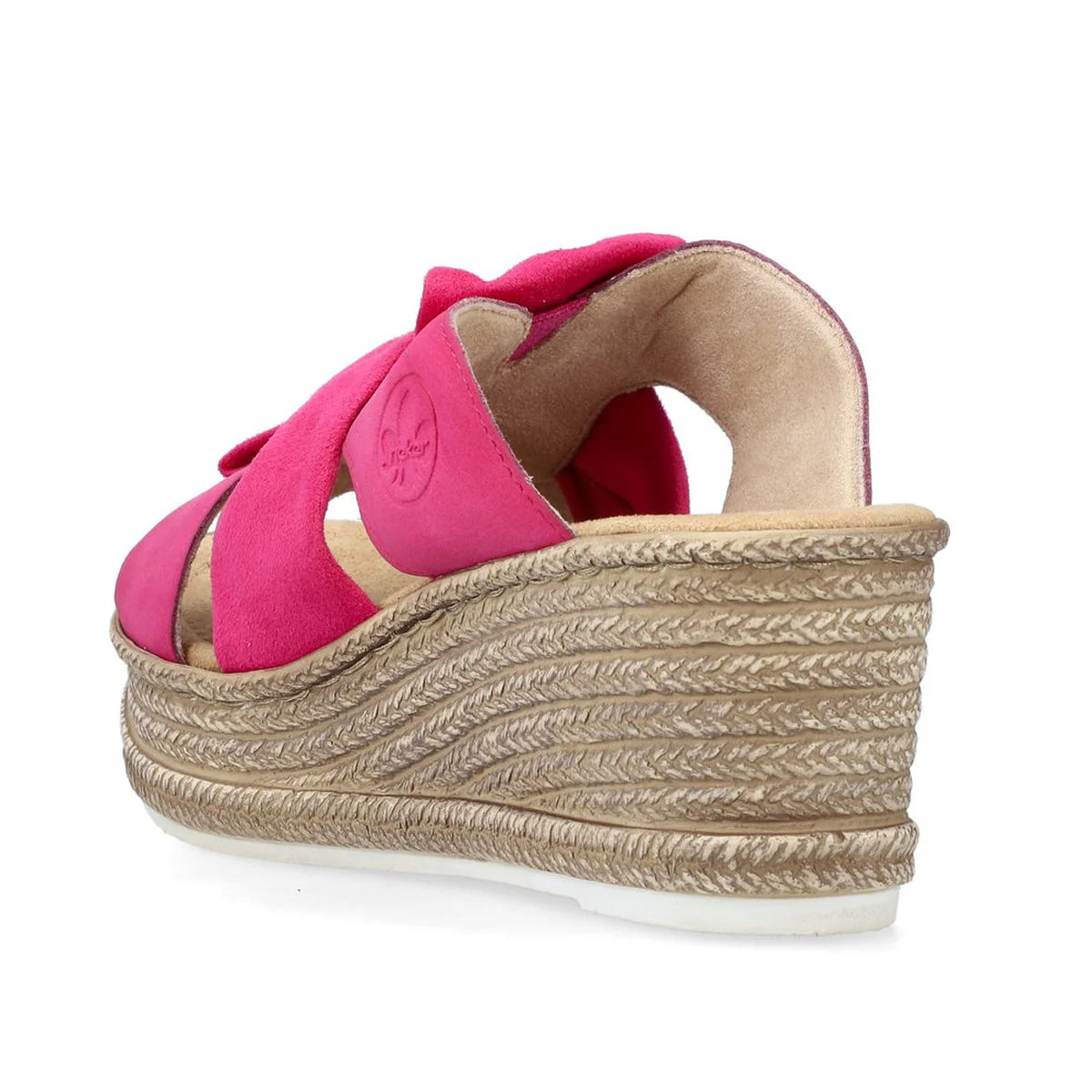 Rieker 68789 Women's Sandals in Magenta - Image 3