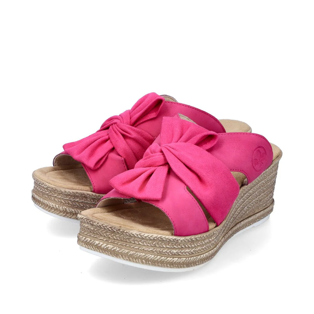 Rieker 68789 Women's Sandals in Magenta - Image 5