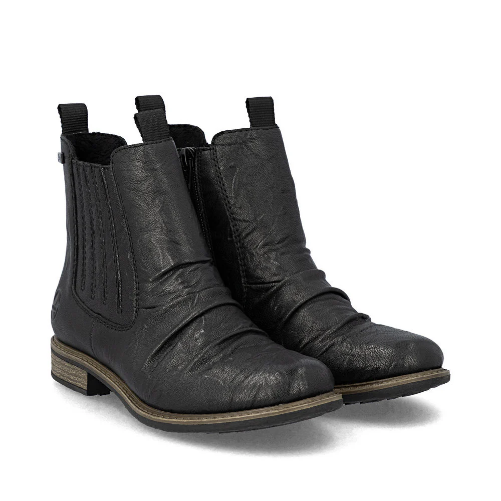 Rieker 74855 Chelsea Boot in Black - Image 5