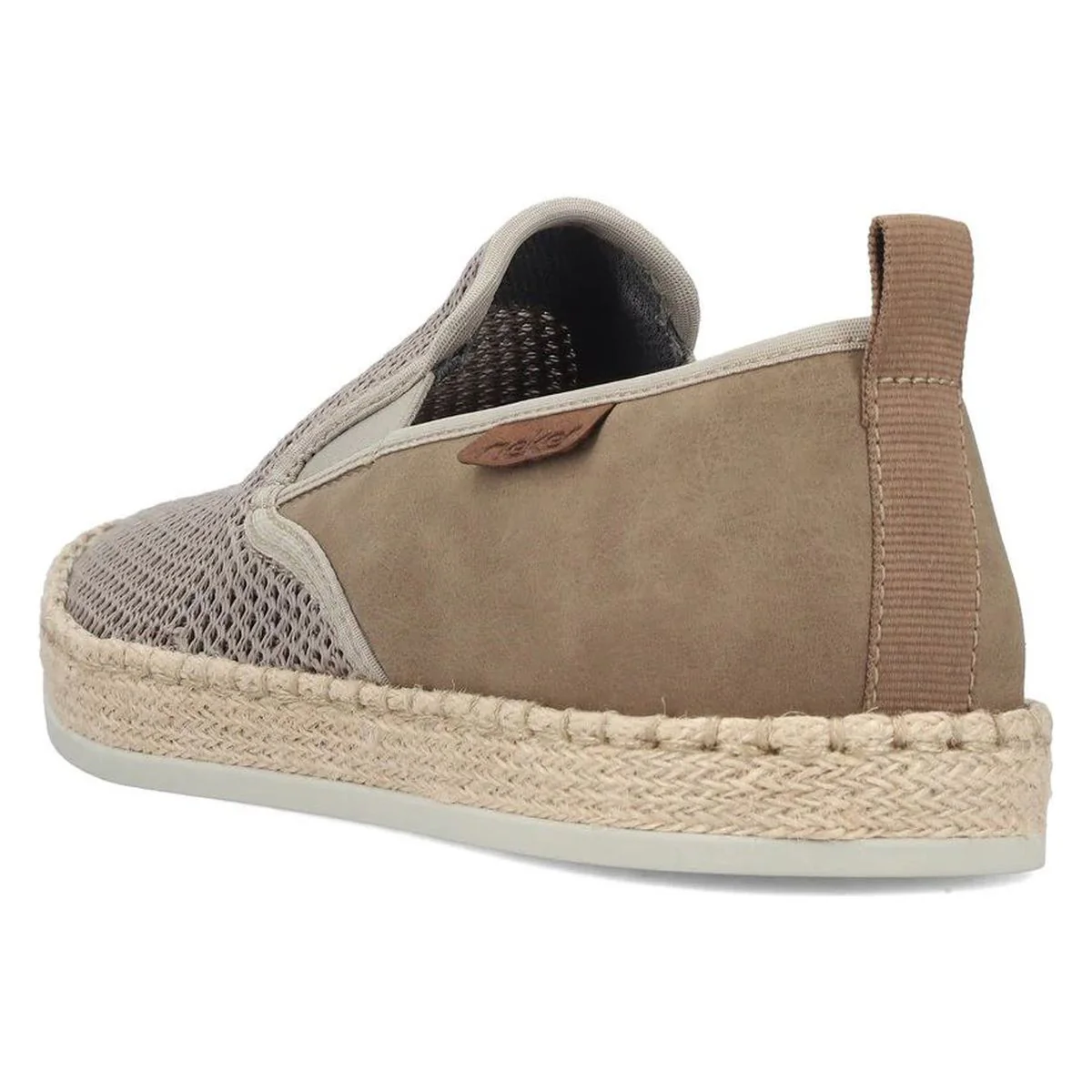 Rieker B2661 Men's Shoes in Beige - Image 3
