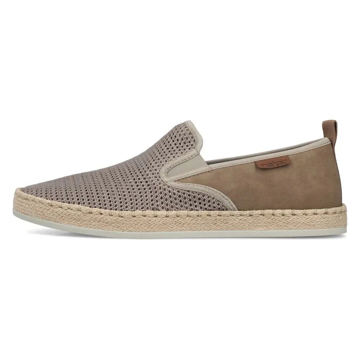 Rieker B2661 Men's Shoes in Beige - Image 5