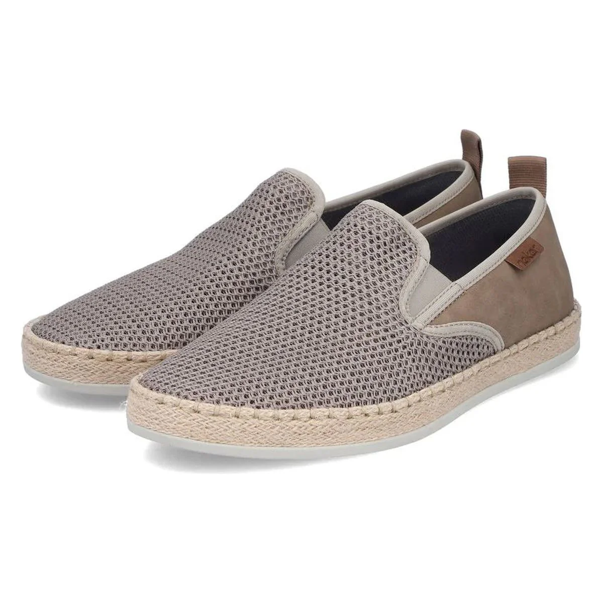 Rieker B2661 Men's Shoes in Beige - Image 8