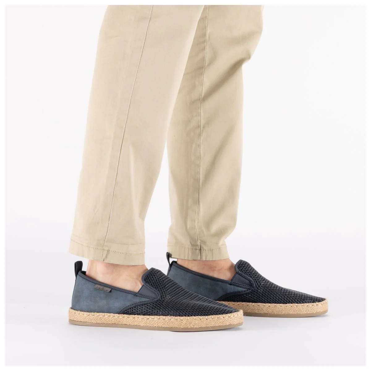 Rieker B2661 Men's Shoes in Navy - Image 10