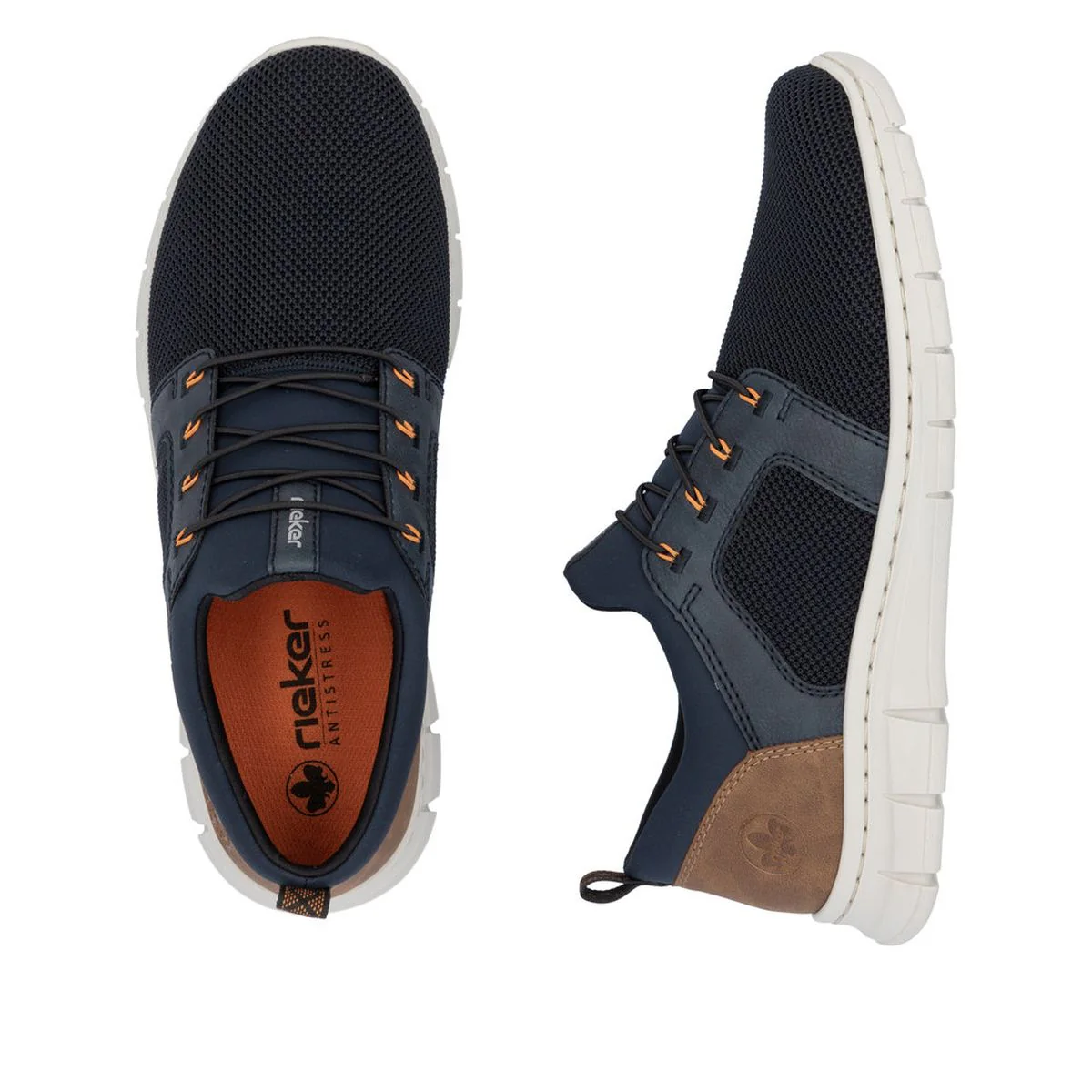 Rieker B7796-14 Men's Casual Slip On Timmo Pazifik/Navy - Image 6