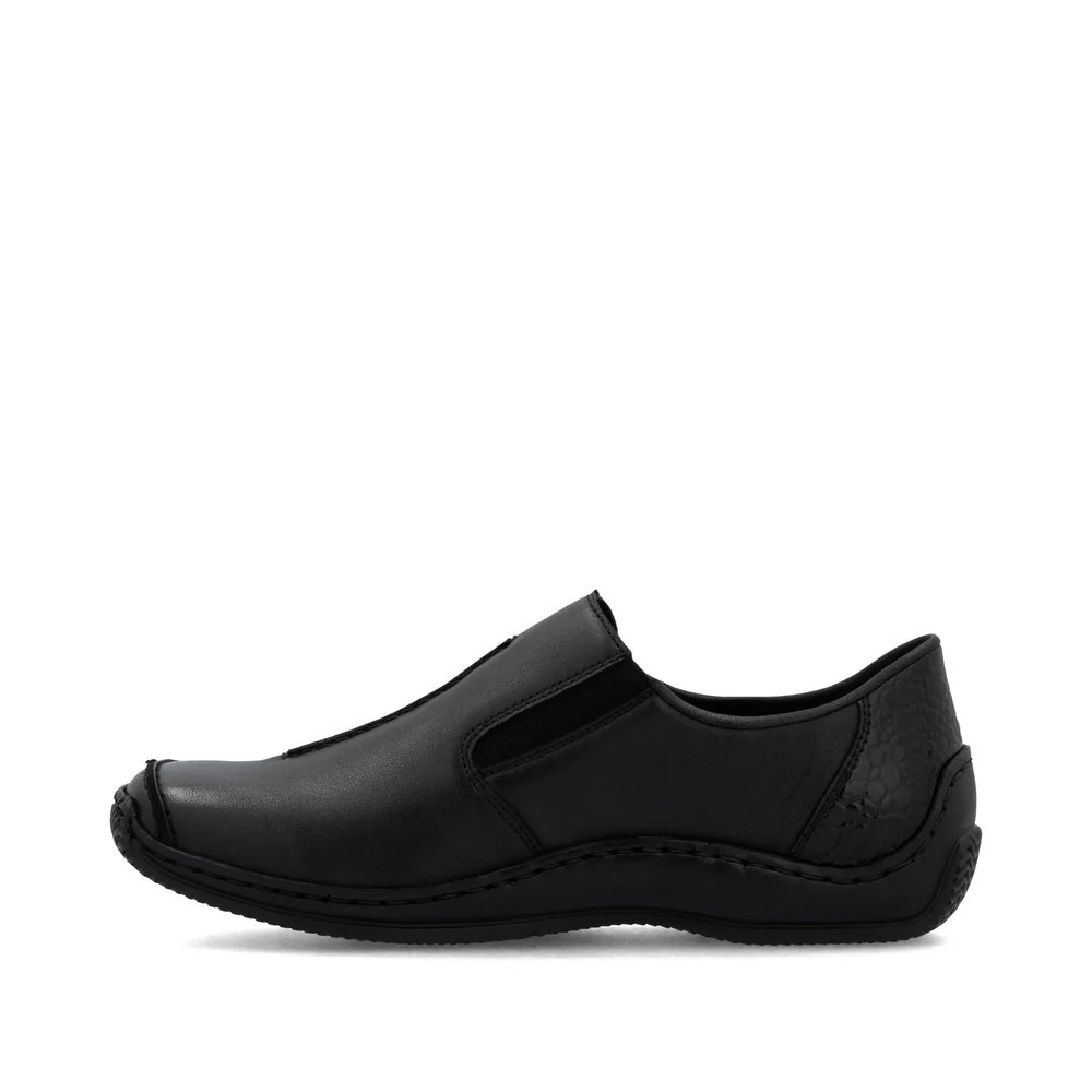 Rieker L1777 Women's Slip On in Black - Image 2