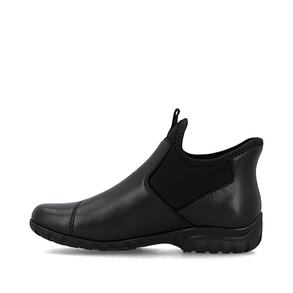 Rieker L4677 Ready to Go Ankle Boots in Black - Image 2