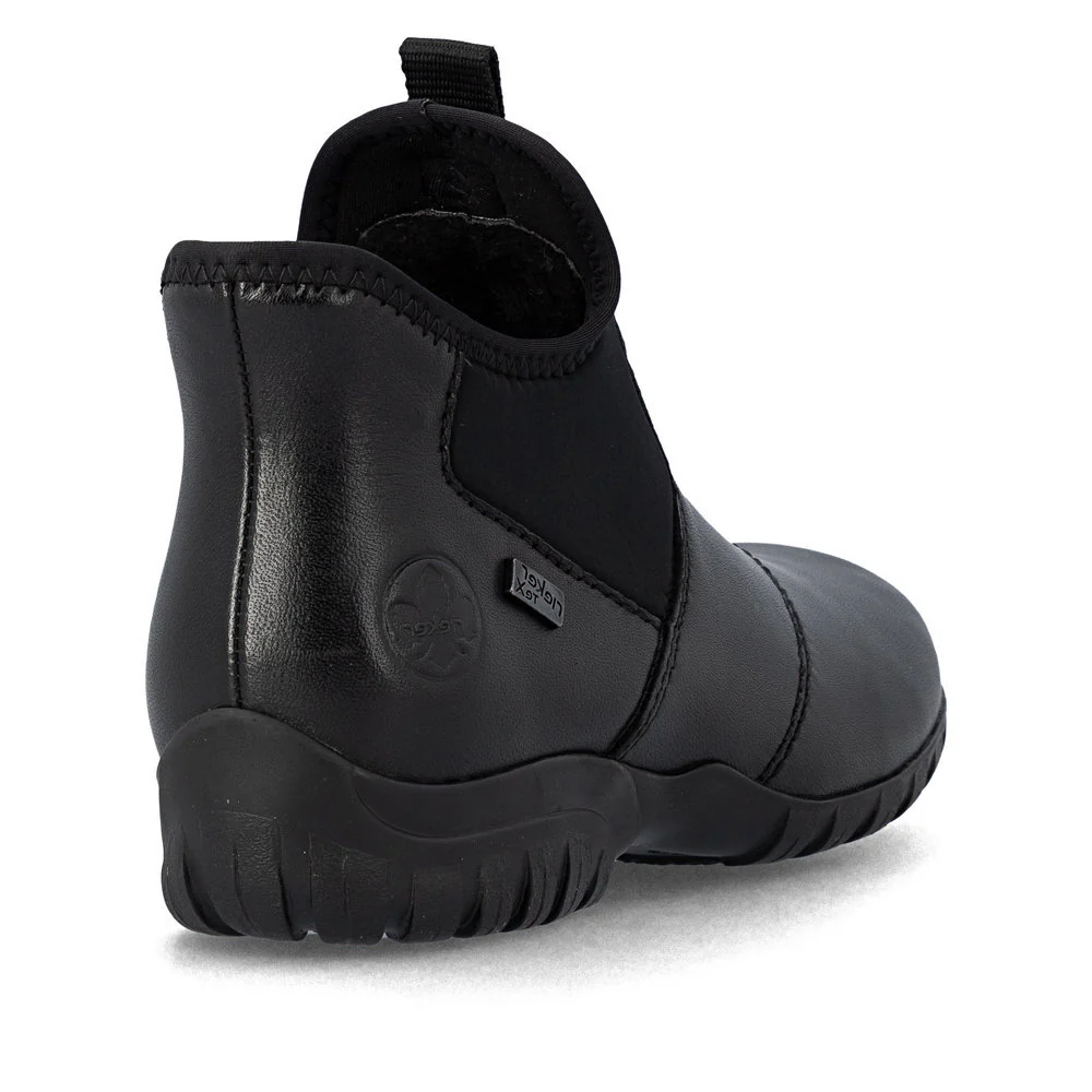 Rieker L4677 Ready to Go Ankle Boots in Black - Image 3