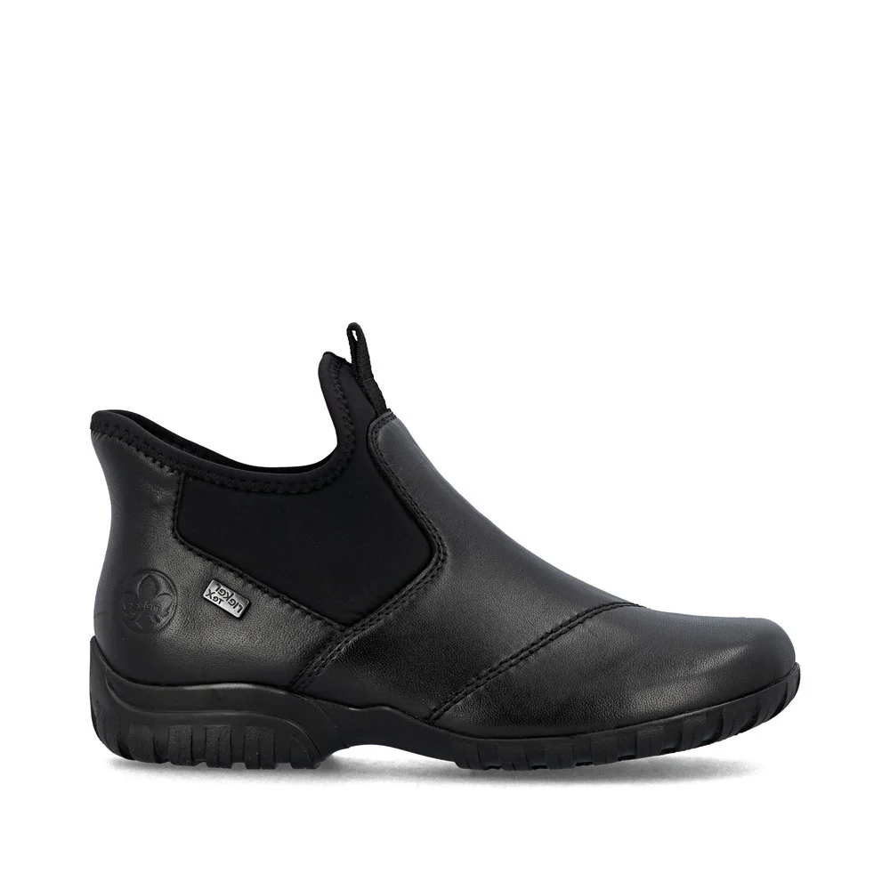 Rieker L4677 Ready to Go Ankle Boots in Black - Image 4