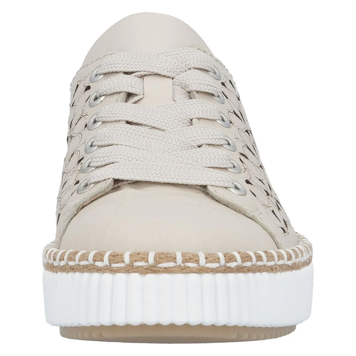 Rieker M2902 Women's Shoes in Beige - Image 6