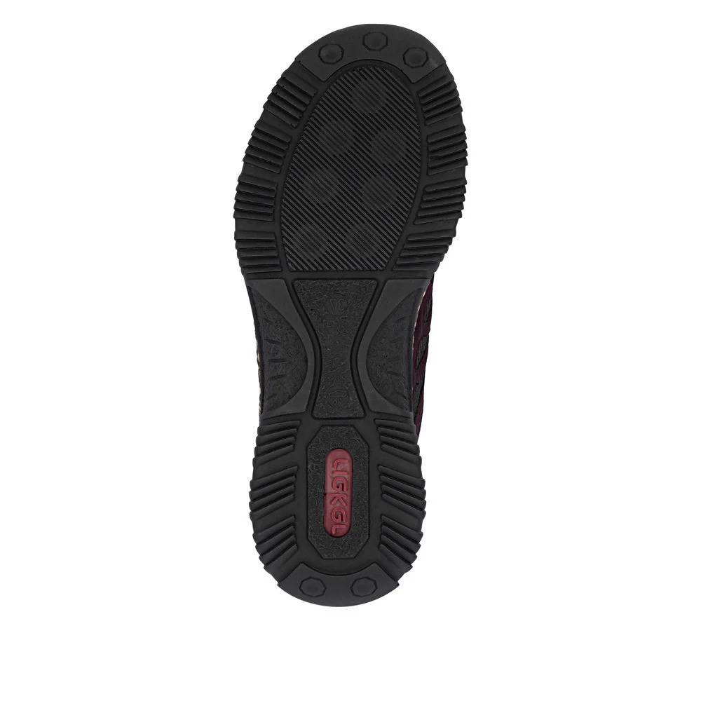 Rieker N32G8 Ready to Go Shoe in Red - Image 7