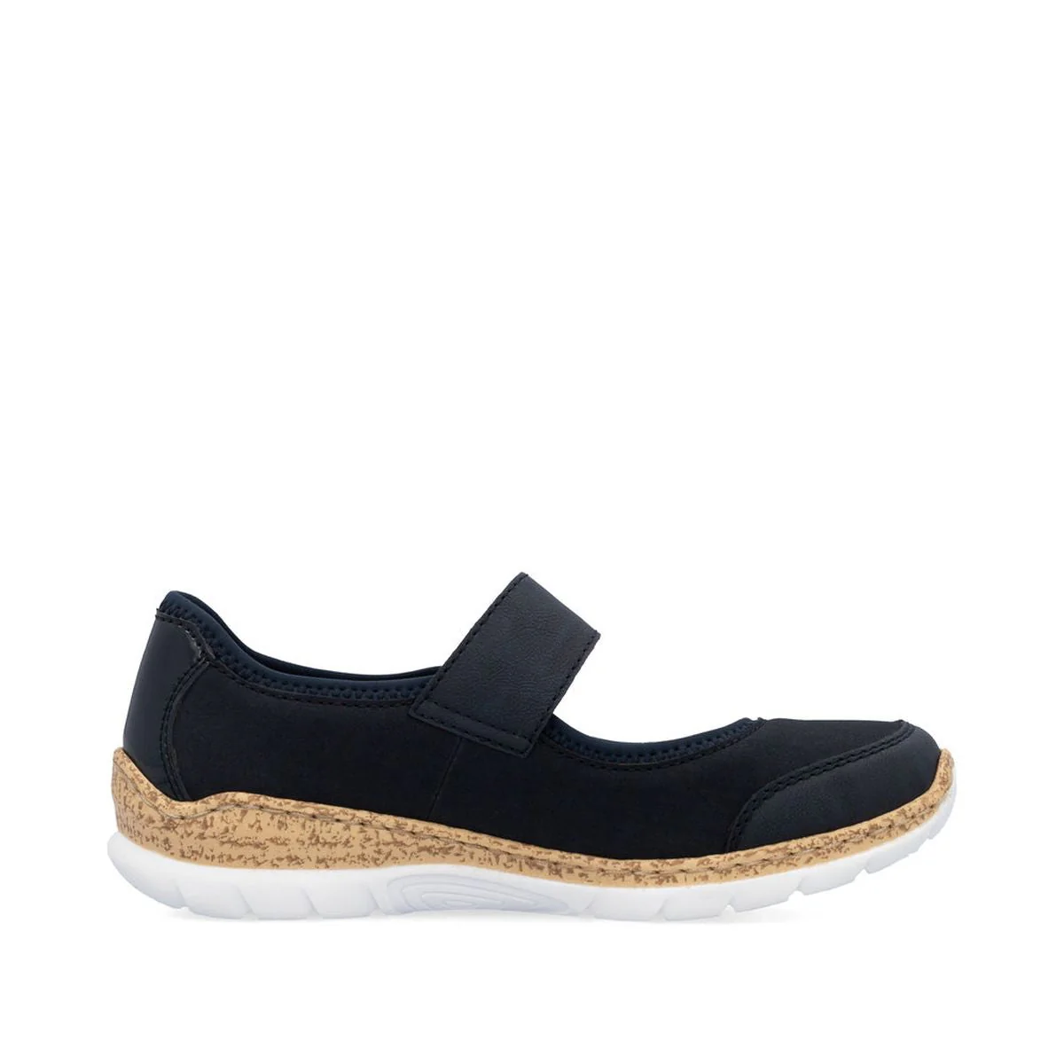 Rieker N42B0-14 New York Marine Mary Jane Casual Shoe - Image 2