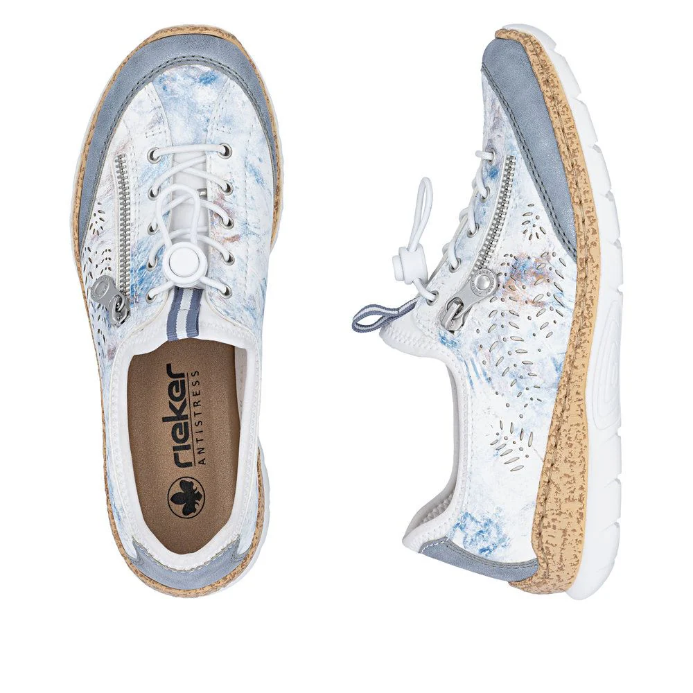 Rieker N42K6 Women's Shoe in Multi - Image 8