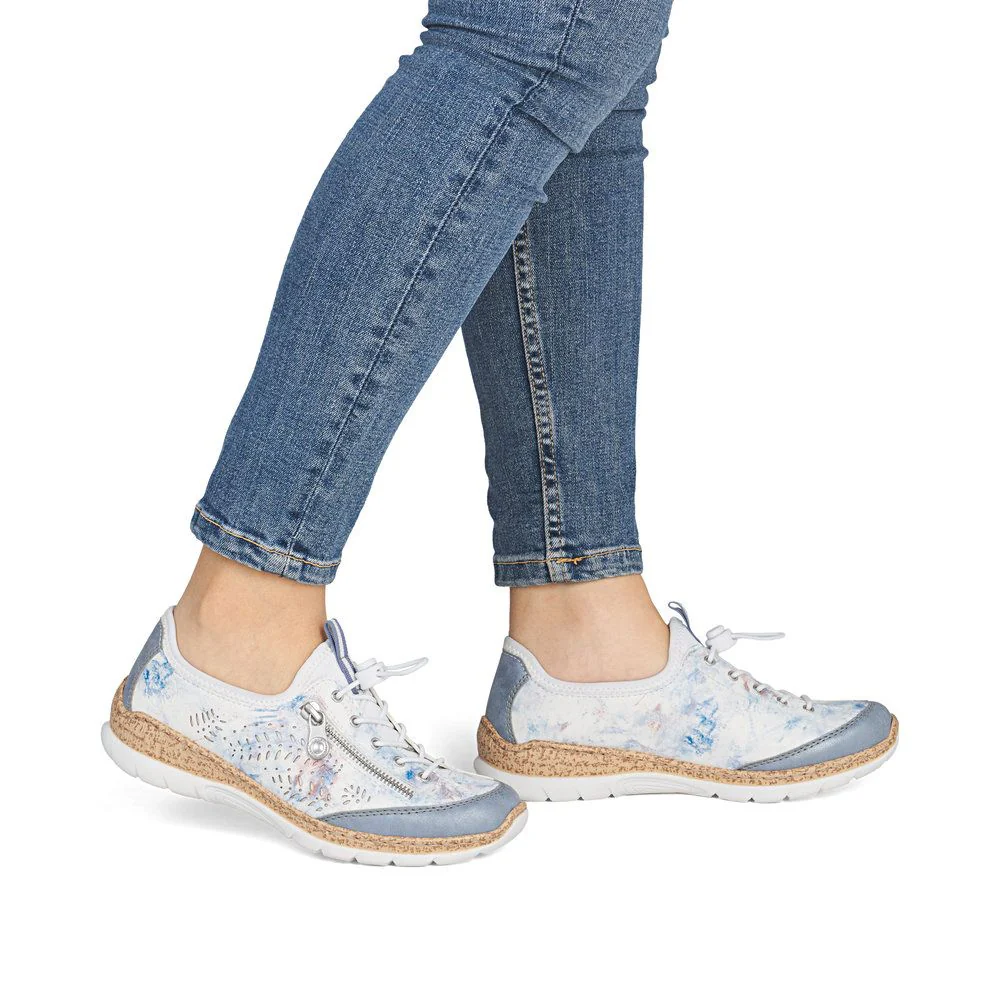Rieker N42K6 Women's Shoe in Multi - Image 9