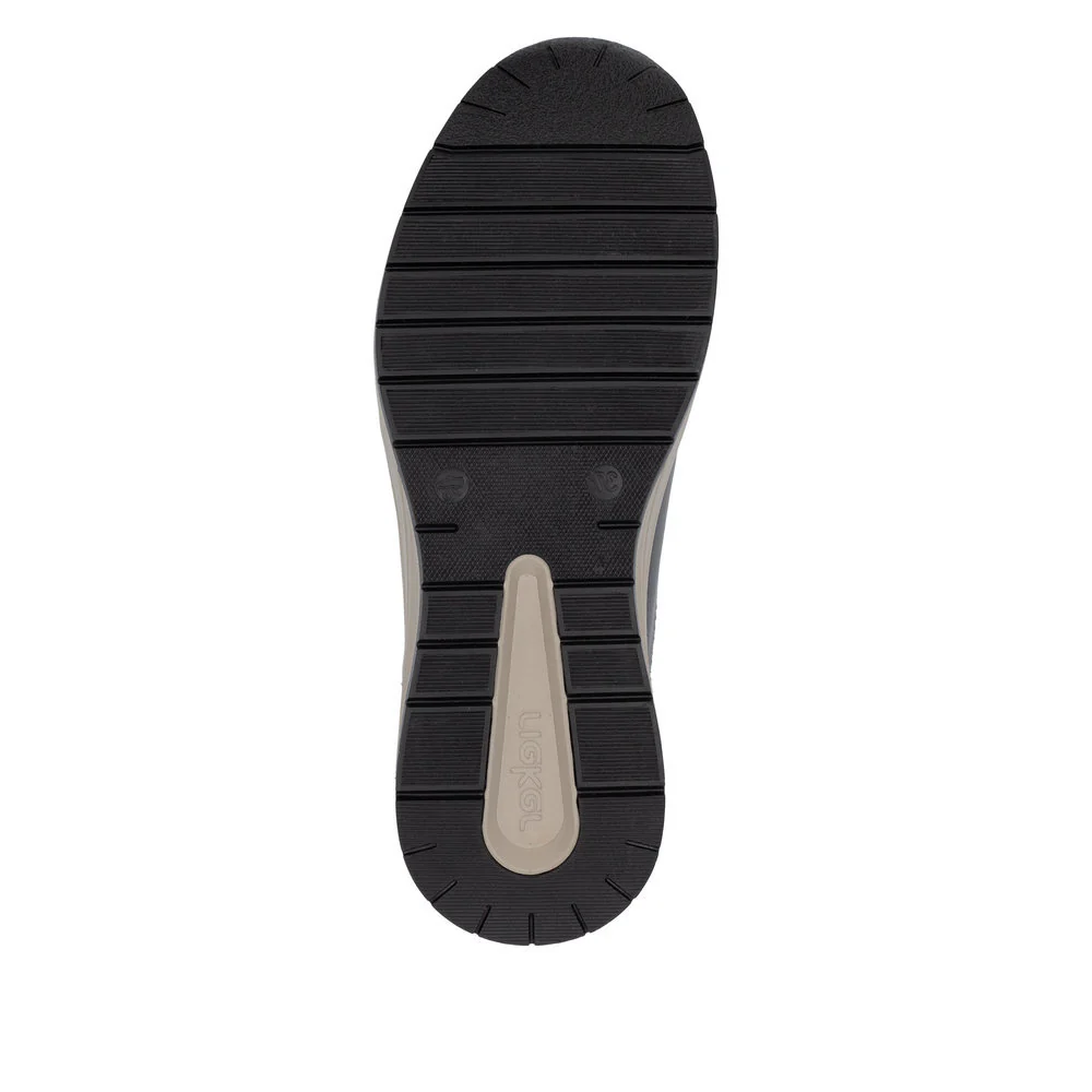 Rieker N9553 Ready to Go Sneakers in Black - Image 7