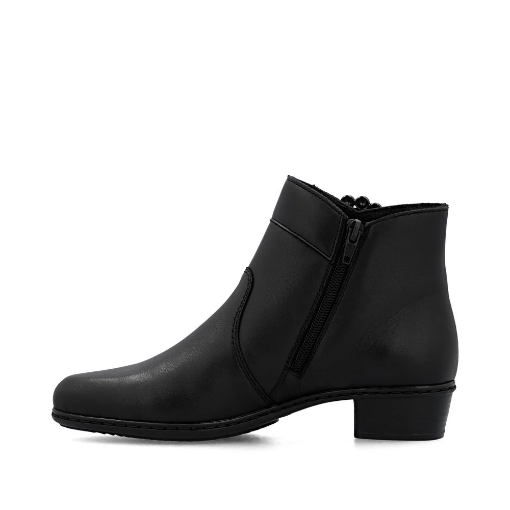 Rieker Y0797 Ankle Boots in Black - Image 2