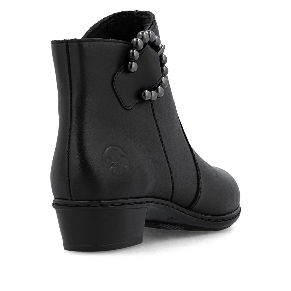 Rieker Y0797 Ankle Boots in Black - Image 3