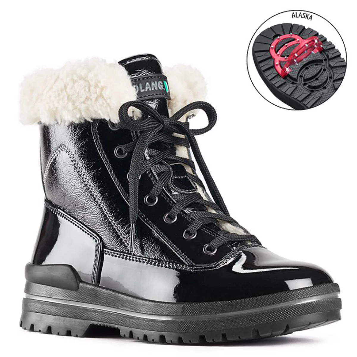 Olang Rimini Women's Lace Winter Ankle Boots