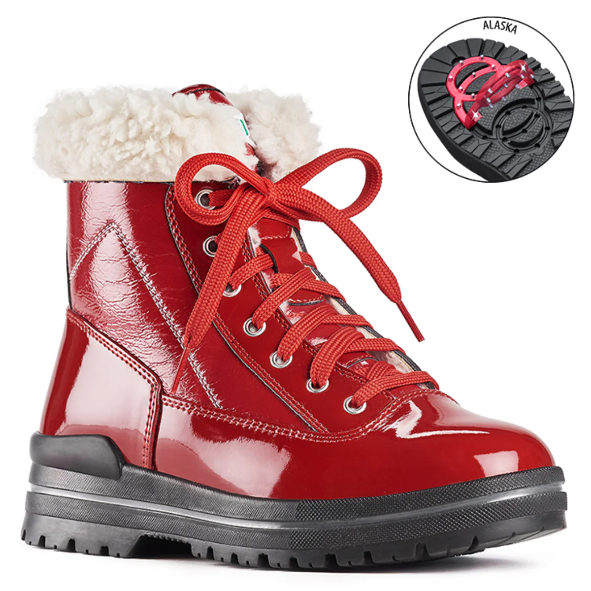 Olang Rimini Women's Lace Winter Ankle Boots