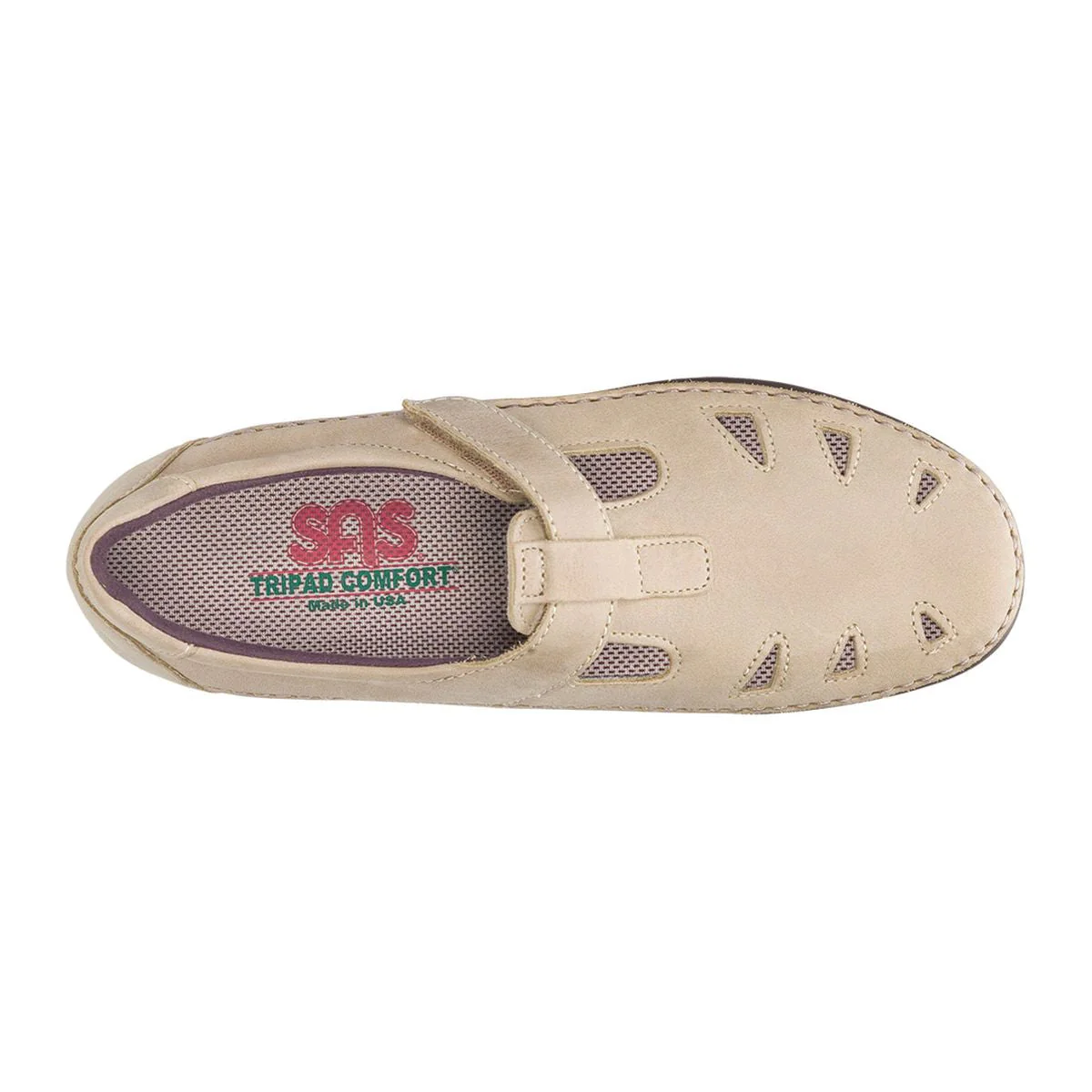 SAS Roamer Women's Slip On Loafer In Sage - Image 3